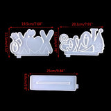 Love Photo Frame Epoxy Mold DIY Photo Frame Bracket