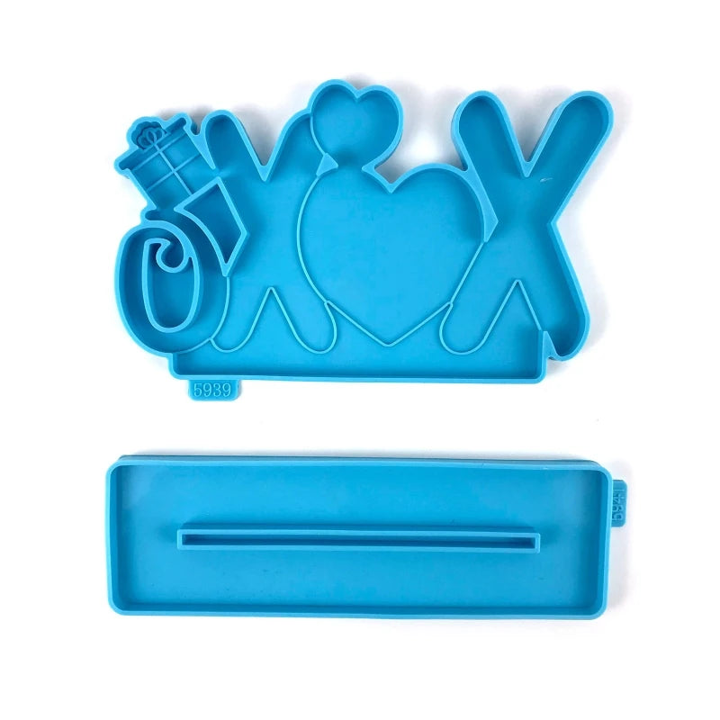 Love Photo Frame Epoxy Mold DIY Photo Frame Bracket