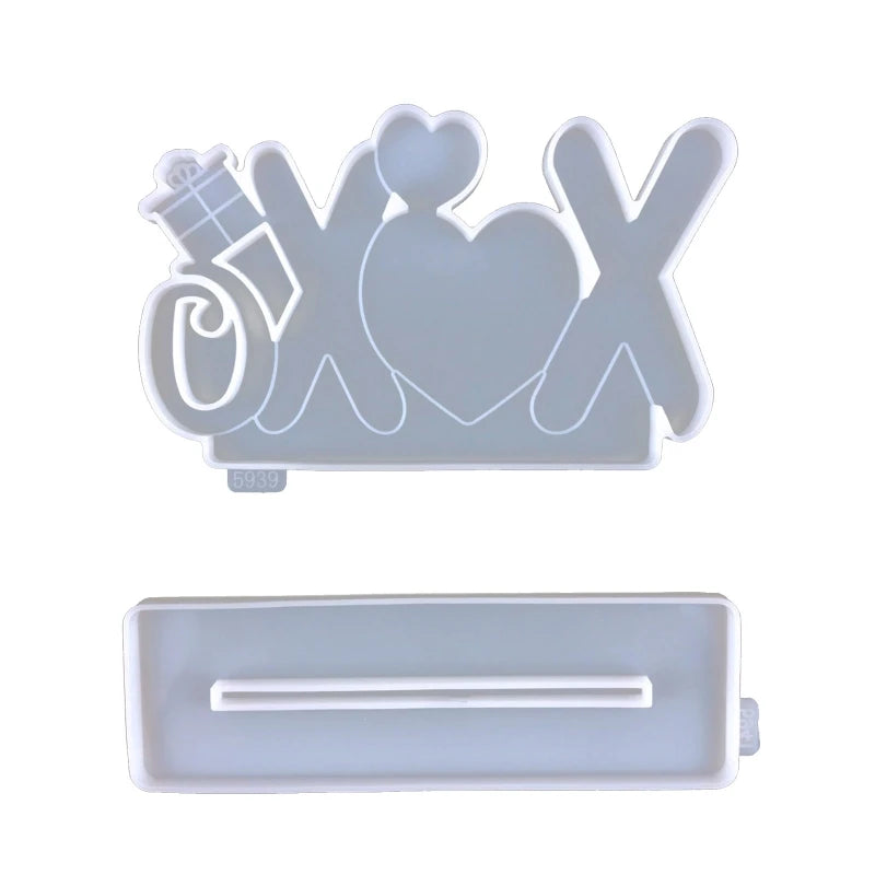Love Photo Frame Epoxy Mold DIY Photo Frame Bracket Mold