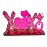 Love Photo Frame Epoxy Mold DIY Photo Frame Bracket