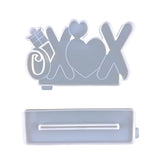 Love Photo Frame Epoxy Mold DIY Photo Frame Bracket Mold