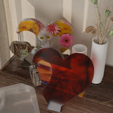 Love Photo Frame Ornaments Silicone Molds with Base for Epoxy Resin DIY Craft