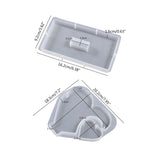Love Photo Frame Ornaments Silicone Molds with Base for Epoxy Resin DIY Craft