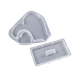 Love Photo Frame Ornaments Silicone Molds with Base for Epoxy Resin DIY Craft