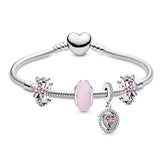 Love Rabbit Crown Charm Bracelet Pendant Jewelry Star Animal Bead