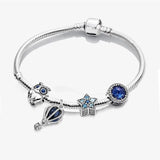 Love Rabbit Crown Charm Bracelet Pendant Jewelry Star Animal Bead