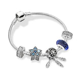 Love Rabbit Crown Charm Bracelet Pendant Jewelry Star Animal Bead