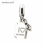 Glass Love Reading Pendant for Bracelet Charms