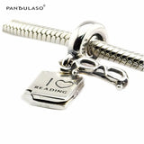 Glass Love Reading Pendant for Bracelet Charms