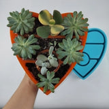 Love Resin Mold Desktop Flowerpot Storage Coaster Silicone Mold