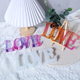 Love Silicone Resin Mold Desk/Wall Sign Craft Supply