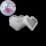 Love Storage Box Silicone Mold Mirror Silicone Molds Crystal Silicone