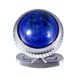 Wedding Gemstone Stainless Steel Tuxedo Shirt Cufflinks