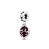 Love & Kisses Dangle Charms for Bracelet 925 Sterling Silver Beads