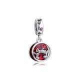 Love & Kisses Dangle Charms for Bracelet 925 Sterling Silver Beads
