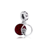 Love & Kisses Dangle Charms for Bracelet 925 Sterling Silver Beads