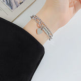 Customizable Male Name Bracelet Stainless Steel Punk Jewelry