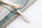 Love Couple Titanium Steel Necklace Jewelry