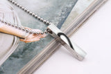 Love Couple Titanium Steel Necklace Jewelry