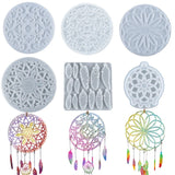 Feather Hollow Silicone Mold for Epoxy Resin - Wind Chime Pendant Car Jewelry