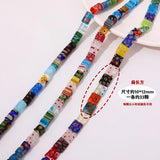 Star Glass Beaded Necklace DIY Jewelry Accessory 1PCS