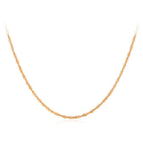 Love Heart Ruby Gemstone Zircon Diamond Pendant Necklace 18K Rose Chain Choker
