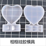 Heart Photo Frame Resin Craft Mold