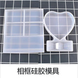 Heart Photo Frame Resin Craft Mold