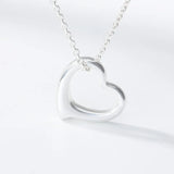 Love Heart Pendant Necklace for Women, Girl Chain Jewelry