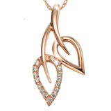 Evergreen Love Zircon Necklace - Winter-free Love Necklace