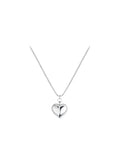 Love Necklace S925 Sterling Silver Ins Peach Heart Clavicle Chain