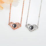 Customizable Love Projection Necklace
