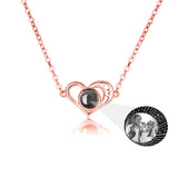 Customizable Love Projection Necklace