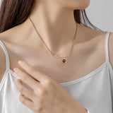 Personalized Love Projection Necklace Pendant Jewelry