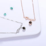 Personalized Love Projection Necklace Pendant Jewelry