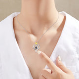 Love Projection Necklace Pendant Jewelry For Lover Girlfriend Couple