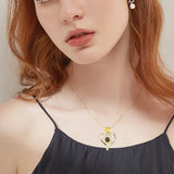 Love Projection Necklace Pendant Jewelry For Lover Girlfriend Couple