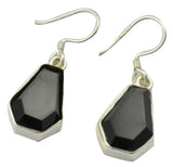 Lovegem Cut Stone EARRINGS 925 Sterling Silver 31.3mm