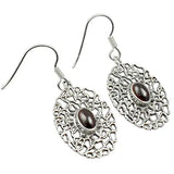 Labradorite EARRINGS 925 Sterling Silver 39mm AE2002