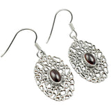 Labradorite EARRINGS 925 Sterling Silver 39mm AE2002
