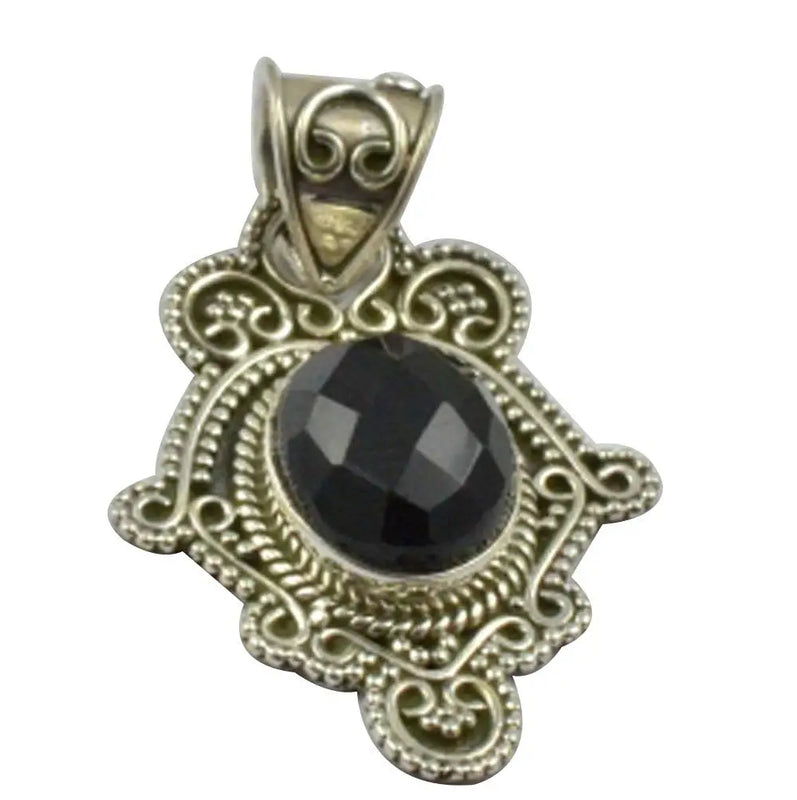 Lovegem Nature Cut Stone Pendant 925 Sterling Silver