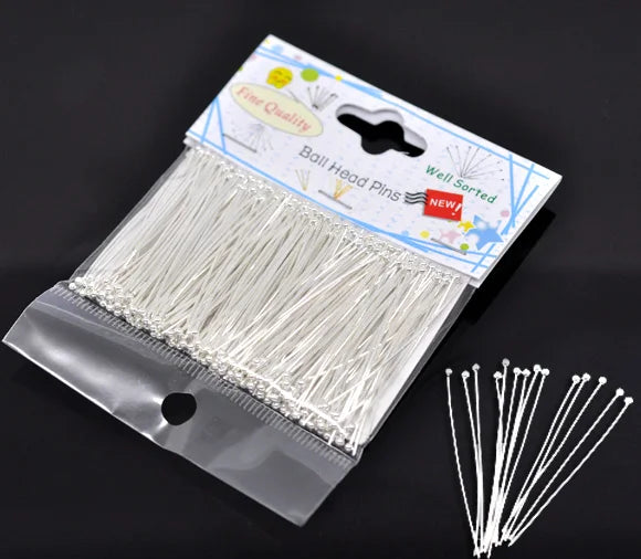 300PCs Ball Head Pins 4.5cm (B13046) Well Sorted