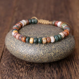 4*6mm Amazonite Stone Bead Bracelet | Friendship Bracelet for Women Girls