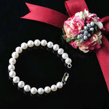 Natural AAA+ Pearl Bracelet Tibetan Clasp 7.5'' Jewelry