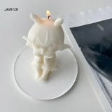 3D Baby Girl Candle Silicone Mold Soap Mold Chocolate Candy Mold