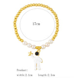 Astronaut Model Bracelet Star Moon Beads Women Jewelry