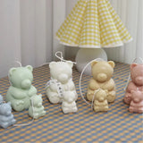 Lovely Bear Silicone Mould For Aromatherapy Candle Mold DIY Crafts