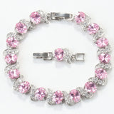 925 Silver Fine Jewelry Charm Bracelet Bangle