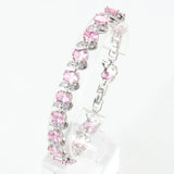 925 Silver Fine Jewelry Charm Bracelet Bangle