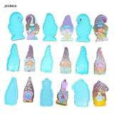 Cartoon Gnome Keychain Silicone Mold Epoxy Resin Craft DIY Jewelry Making